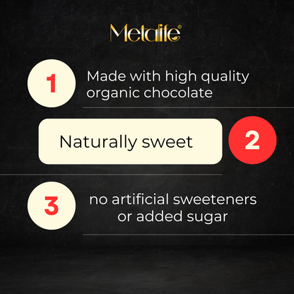 MetaLife Complete Whey Protein Powder – Organic Chocolate