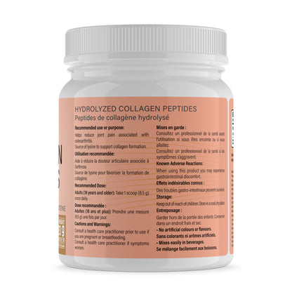 Hydrolyzed Bovine Collagen Powder, 10 oz, 33 Servings