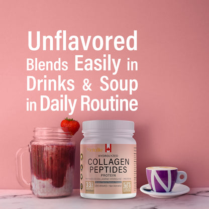 Hydrolyzed Bovine Collagen Powder, 10 oz, 33 Servings