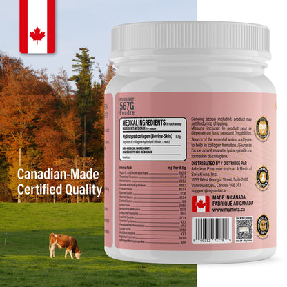 Hydrolyzed Bovine Collagen Powder, 20 oz, 66 Servings