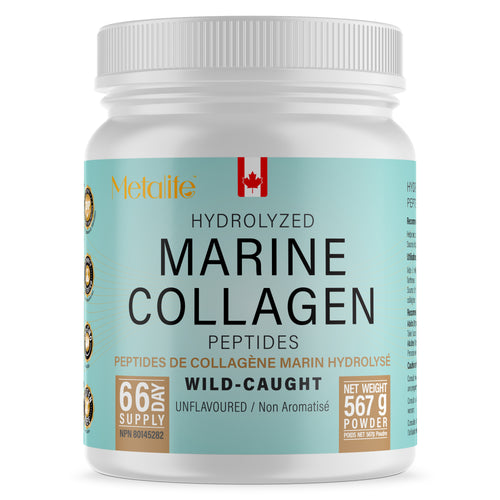Hydrolyzed Marine Collagen Powder | 20 oz, 66 Servings