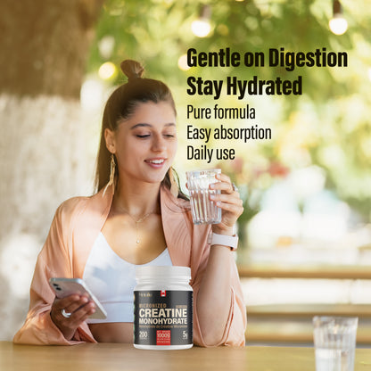 MetaLife 100% Pure Creatine Monohydrate - 200 Servings (1000 g)