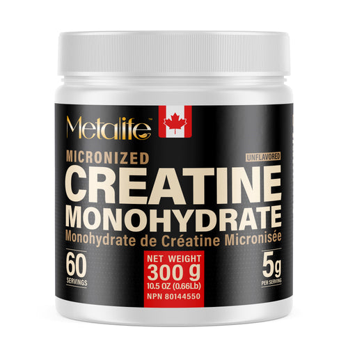 MetaLife 100% Pure Creatine Monohydrate - 60 Servings (300 g)