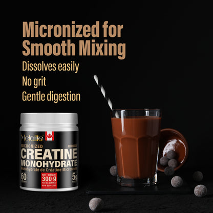 MetaLife 100% Pure Creatine Monohydrate - 60 Servings (300 g)
